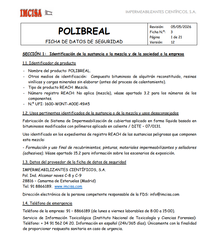 Ficha Técnica PDF